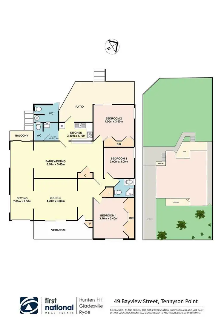 Floorplan of Homely house listing, 49 Bayview Street, Tennyson Point NSW 2111