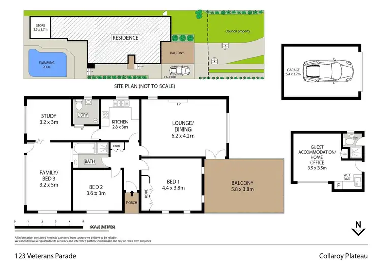 Floorplan of Homely house listing, 123 Veterans Parade, Collaroy Plateau NSW 2097