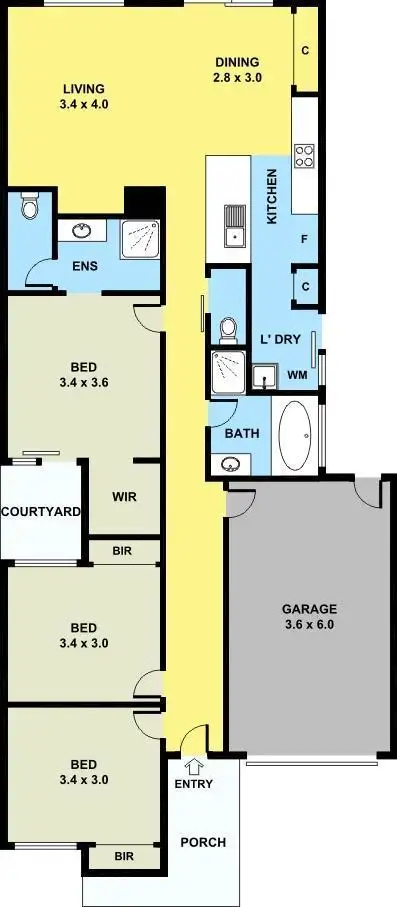 Floorplan of Homely house listing, 32 Birchmore Circuit, Truganina VIC 3029
