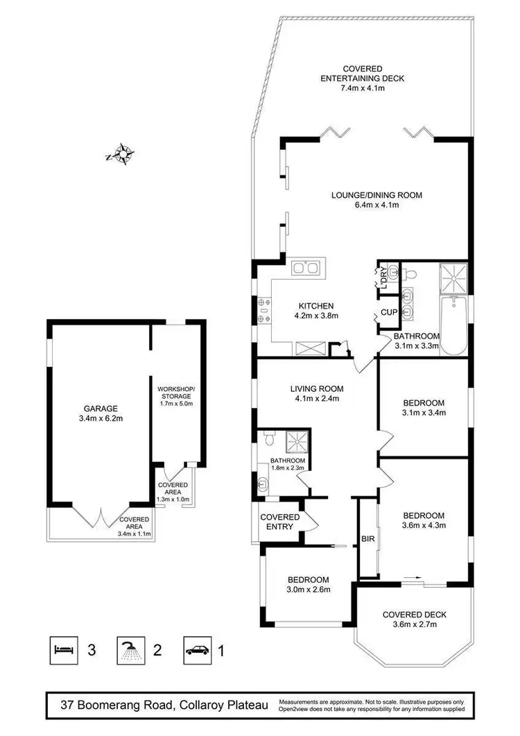 Floorplan of Homely house listing, 37 Boomerang Road, Collaroy Plateau NSW 2097
