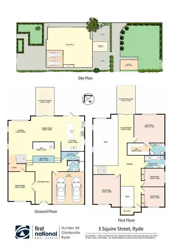 Floorplan of Homely house listing, 3 Squire Street, Ryde NSW 2112