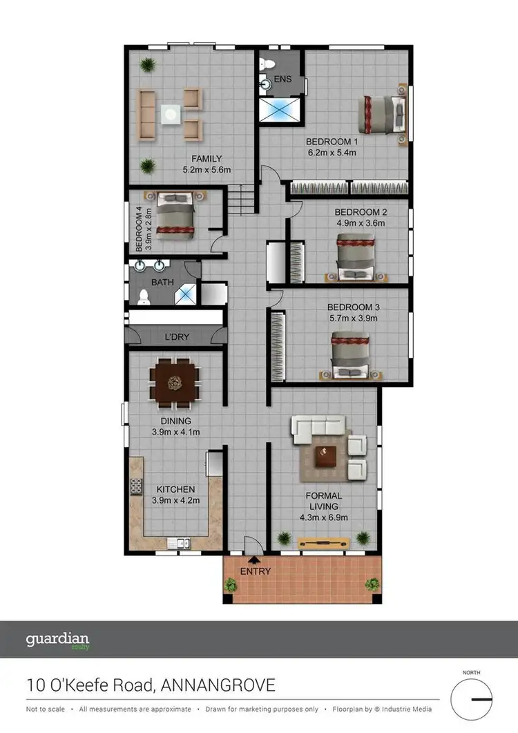 Floorplan of Homely house listing, 10 O'Keefe Road, Annangrove NSW 2156
