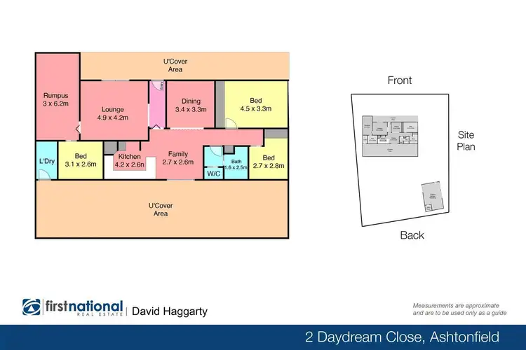 Floorplan of Homely house listing, 2 Daydream Close, Ashtonfield NSW 2323