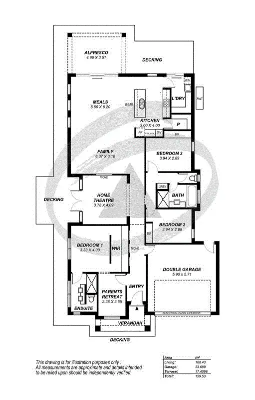 Floorplan of Homely house listing, 14 Barton Circuit, Mount Barker SA 5251