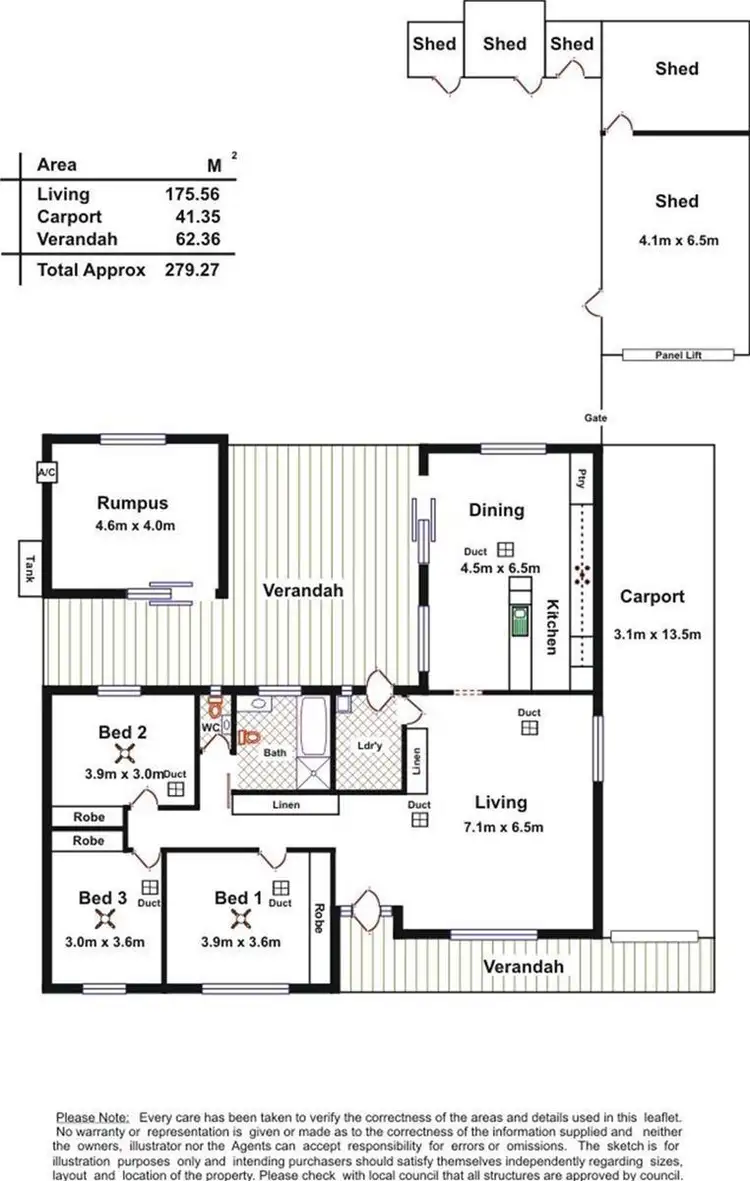 Floorplan of Homely house listing, 3 Isobel Street, Salisbury SA 5108