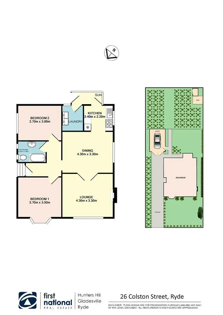 Floorplan of Homely house listing, 26 Colston Street, Ryde NSW 2112