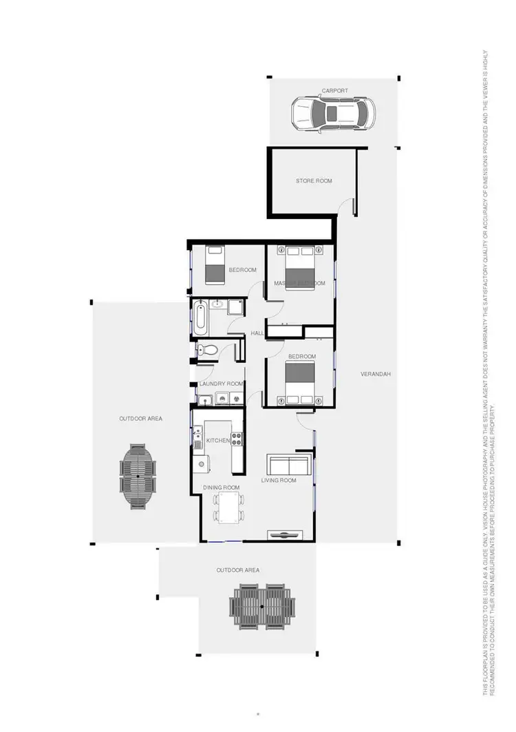 Floorplan of Homely house listing, 75 Carwarp Avenue, Irymple VIC 3498