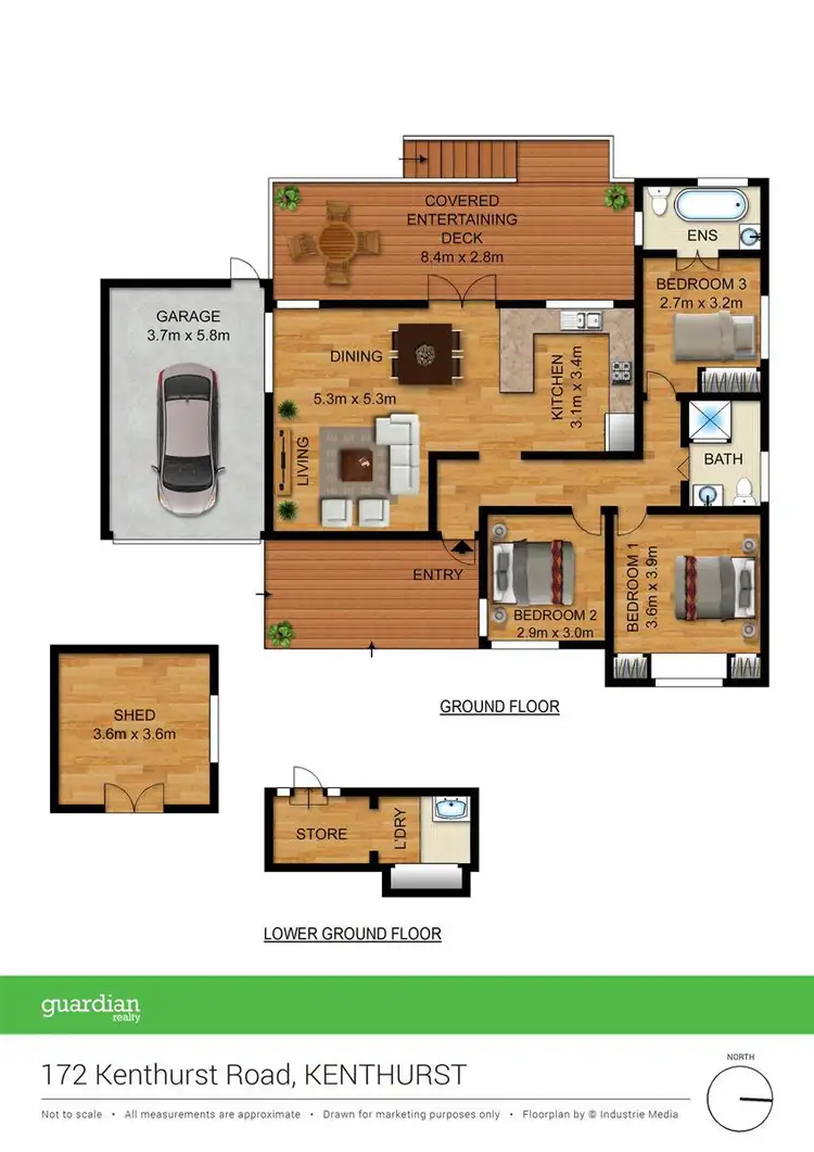 Floorplan of Homely house listing, 172 Kenthurst Road, Kenthurst NSW 2156