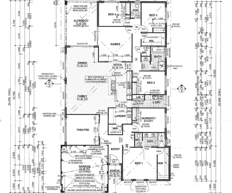 Floorplan of Homely house listing, 45 Hampton Road, Pinjarra WA 6208