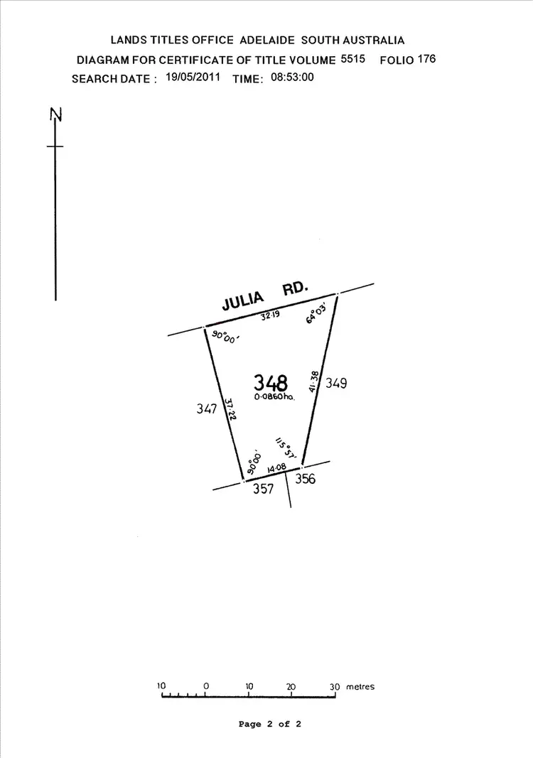 Floorplan of Homely house listing, 5 Julia Road, Port Julia SA 5575