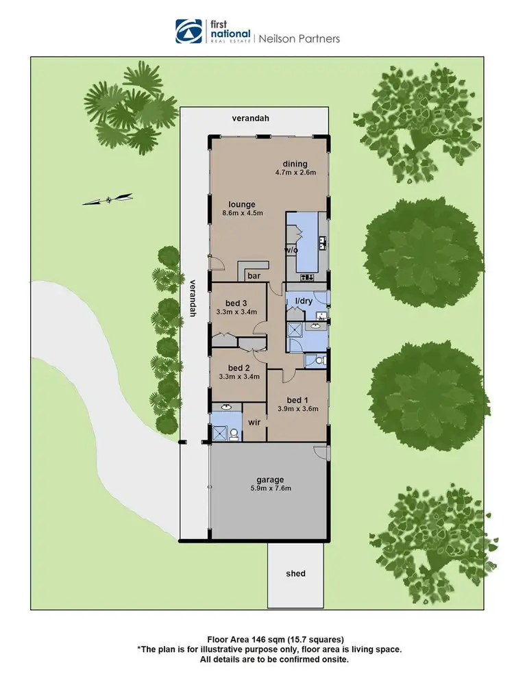Floorplan of Homely house listing, 4 Pownceby Court, Pakenham VIC 3810