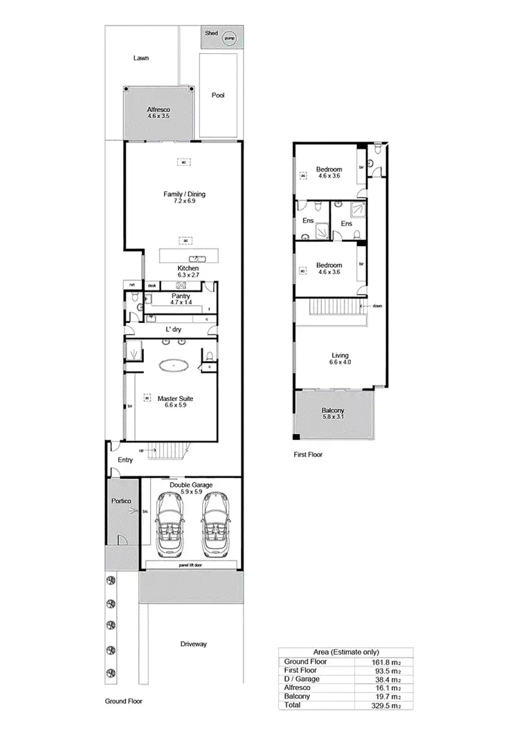 Floorplan of Homely house listing, 5A Renwick Street, West Beach SA 5024