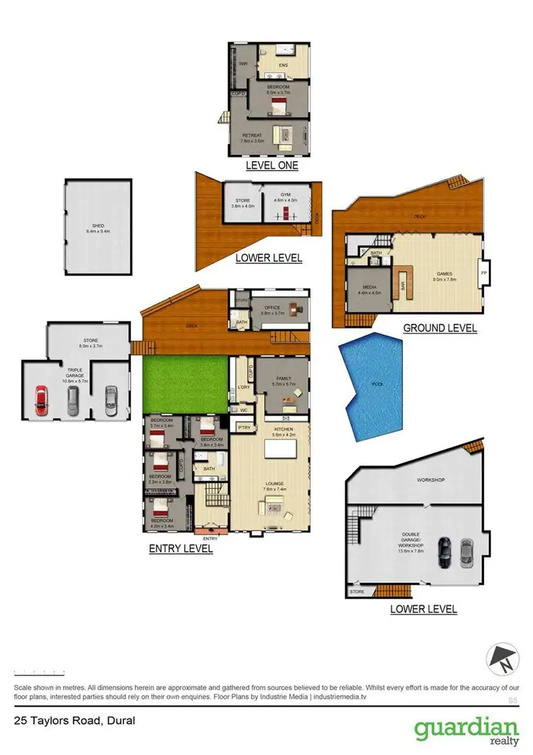 Floorplan of Homely house listing, 25 Taylors Road, Dural NSW 2158