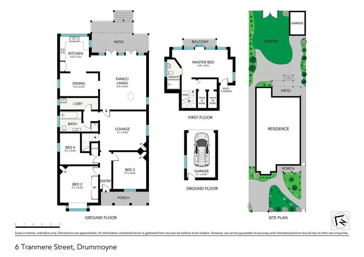 Floorplan of Homely house listing, 6 Tranmere Street, Drummoyne NSW 2047