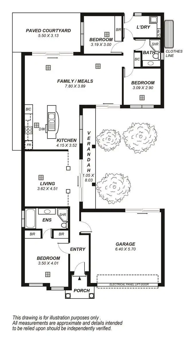 Floorplan of Homely house listing, 22A Park Avenue, Rosslyn Park SA 5072