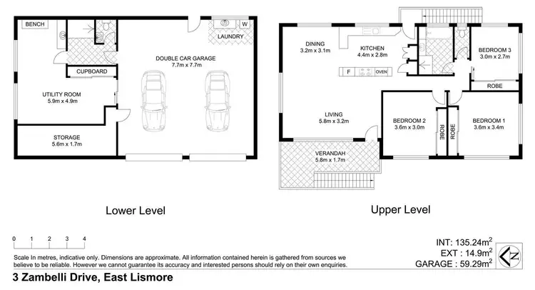 Floorplan of Homely house listing, 3 Zambelli Drive, East Lismore NSW 2480