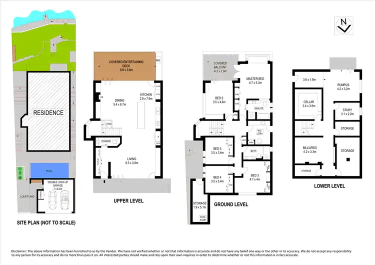 Floorplan of Homely house listing, 9 King Avenue, Balgowlah NSW 2093