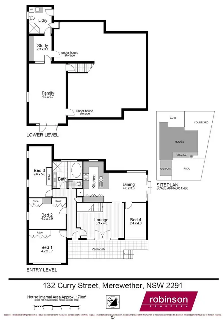 Floorplan of Homely house listing, 132 Curry Street, Merewether NSW 2291