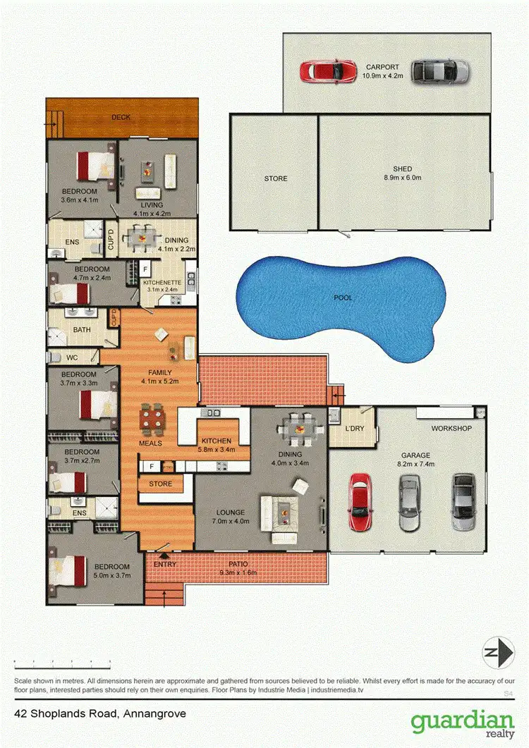 Floorplan of Homely house listing, Address available on request