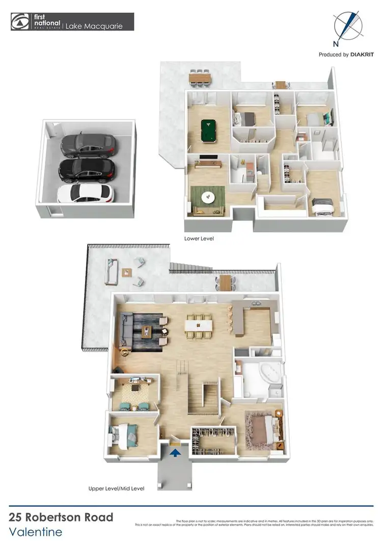 Floorplan of Homely house listing, 25 Robertson Road, Valentine NSW 2280