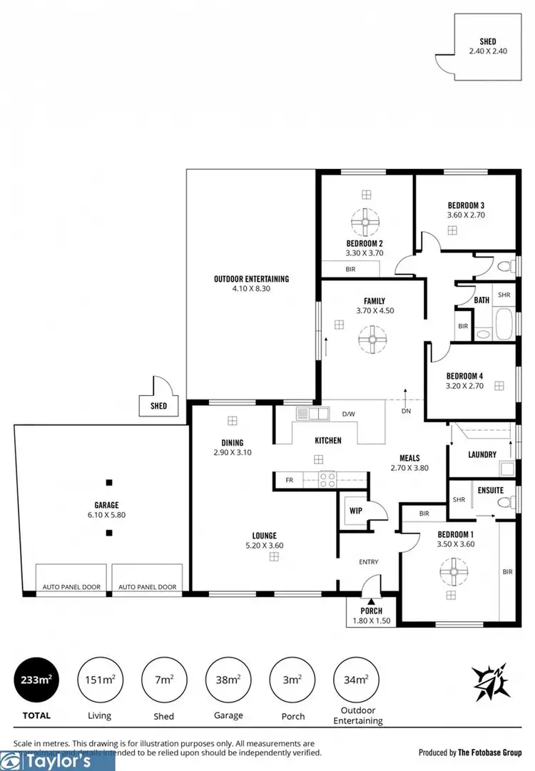 Floorplan of Homely house listing, 19 Celadon Court, Wynn Vale SA 5127