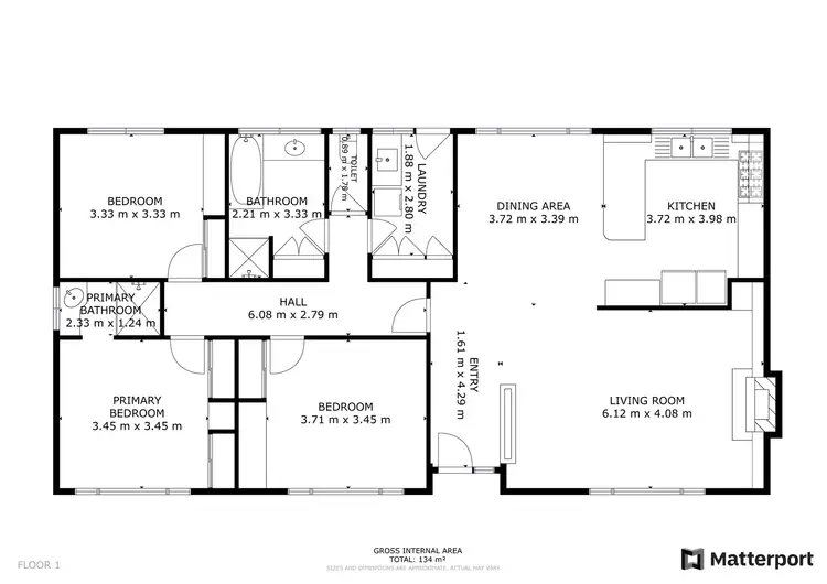 Floorplan of Homely house listing, 2 Hassell Court, Irymple VIC 3498