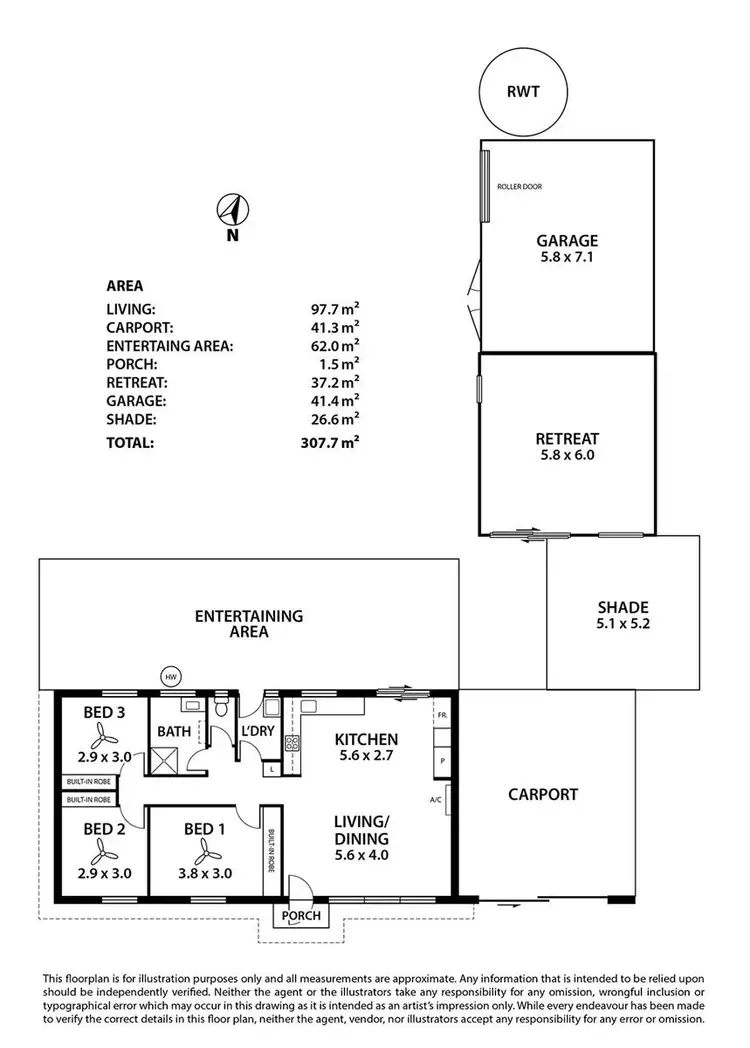 Floorplan of Homely house listing, 29 Todd Avenue, Murray Bridge SA 5253