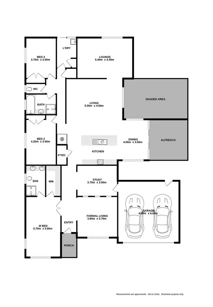 Floorplan of Homely house listing, 76 Yarralumla Drive, Wodonga VIC 3690