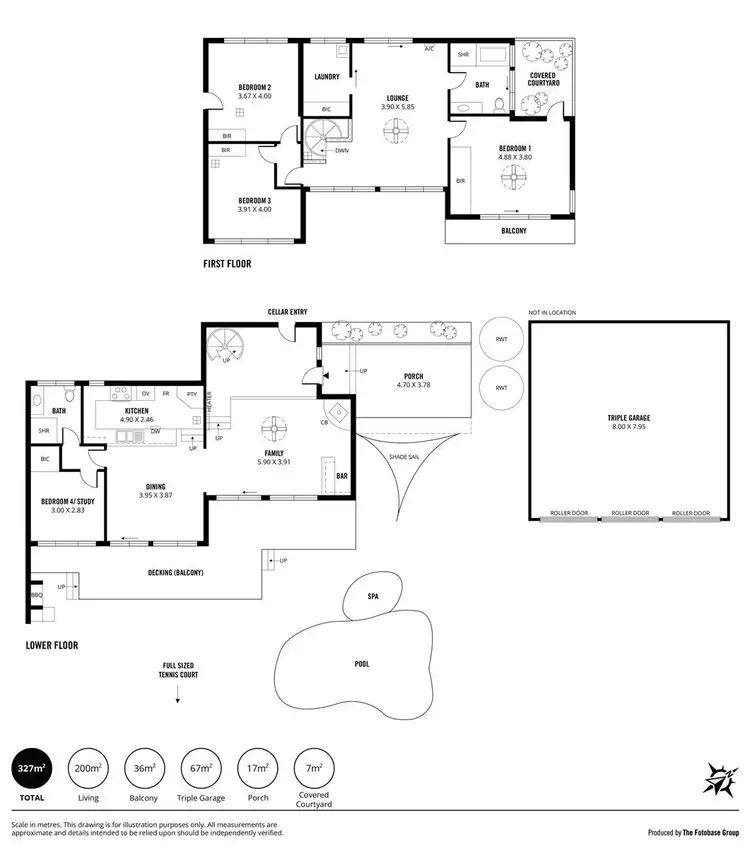Floorplan of Homely house listing, 13 Shepherd Court, Coromandel Valley SA 5051