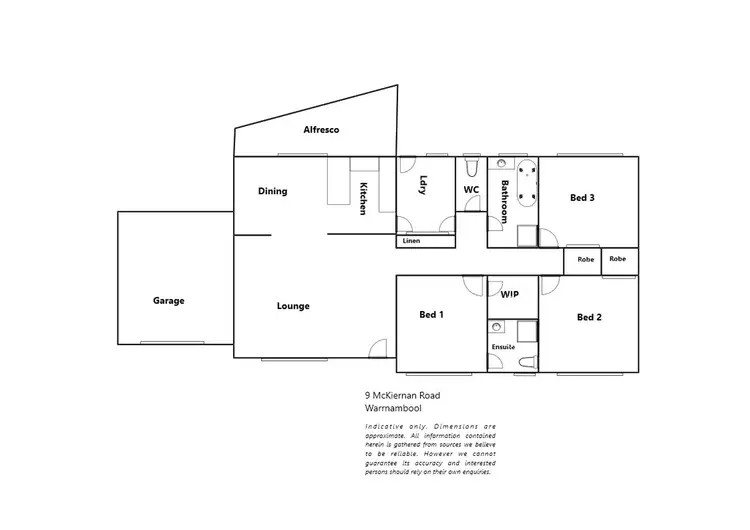Floorplan of Homely house listing, 9 McKiernan Road, Warrnambool VIC 3280