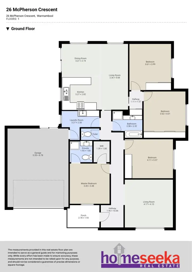 Floorplan of Homely house listing, 26 McPherson Crescent, Warrnambool VIC 3280