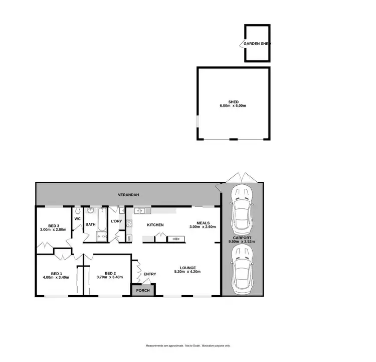 Floorplan of Homely house listing, 22 Welton Street, Holbrook NSW 2644