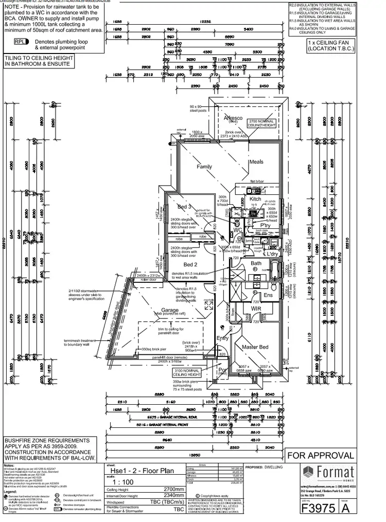 Floorplan of Homely land listing, LOT 100, 4 Berlin Terrace, Aberfoyle Park SA 5159