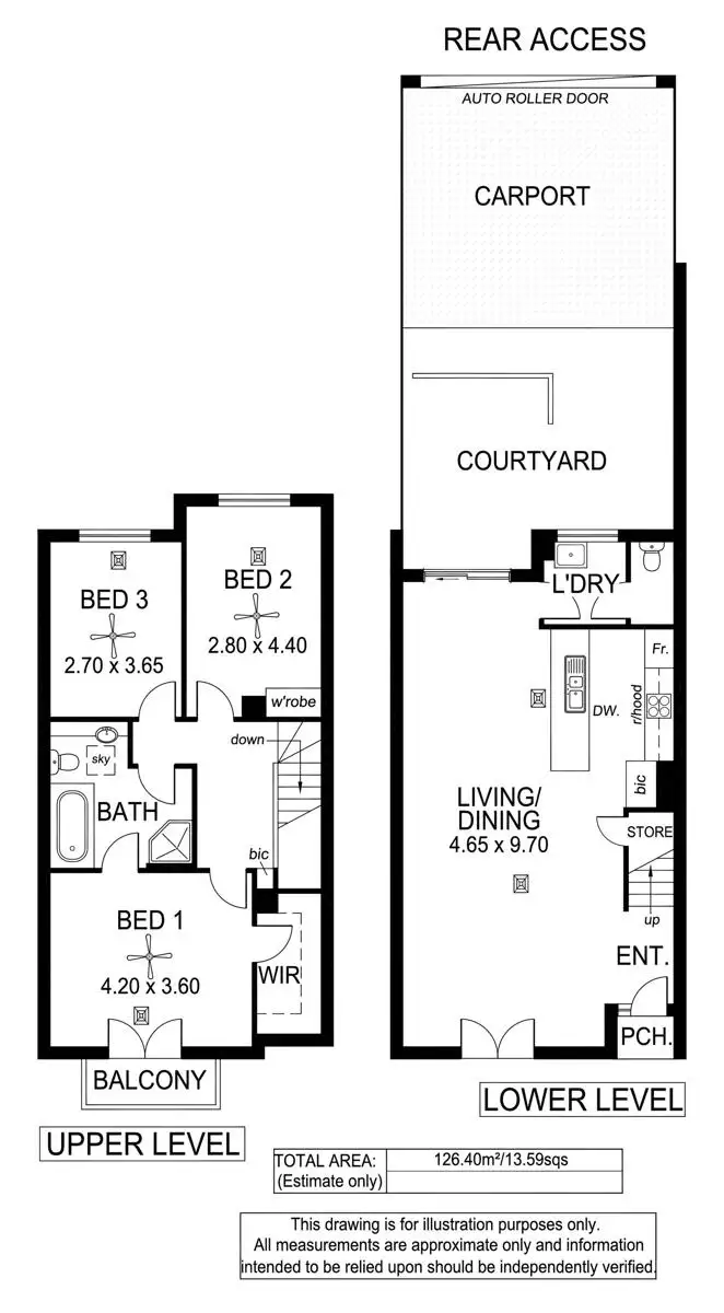Floorplan of Homely house listing, 2/50 Mary Street, Unley SA 5061