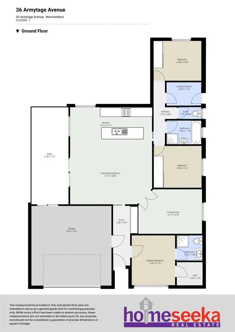 Floorplan of Homely house listing, 36 Armytage Avenue, Warrnambool VIC 3280