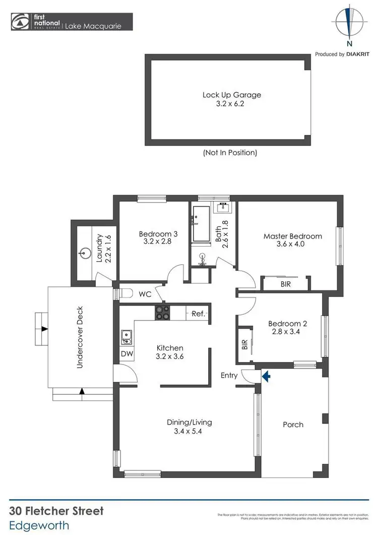 Floorplan of Homely house listing, 30 Fletcher Street, Edgeworth NSW 2285