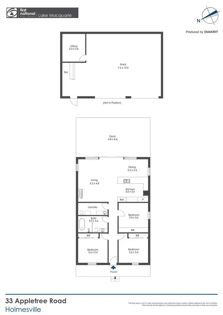 Floorplan of Homely house listing, 33 Appletree Road, Holmesville NSW 2286