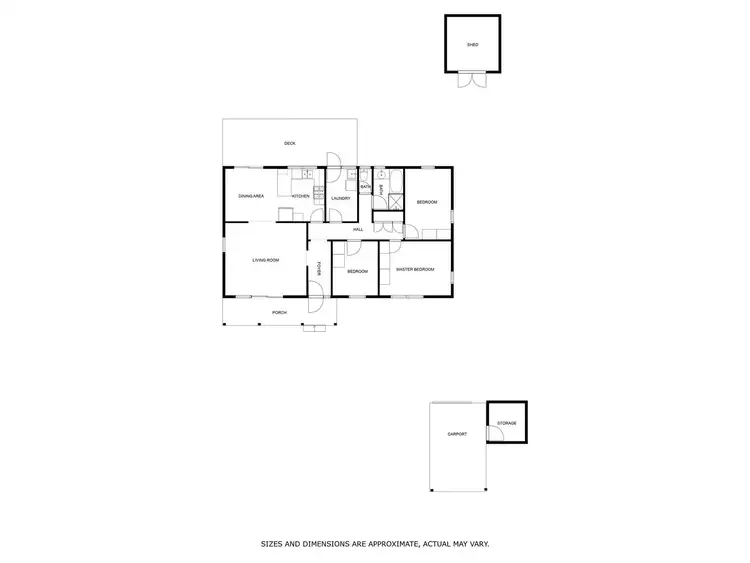 Floorplan of Homely house listing, 5 Healey Close, Wodonga VIC 3690