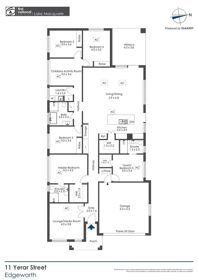Floorplan of Homely house listing, 11 Yerar Street, Edgeworth NSW 2285