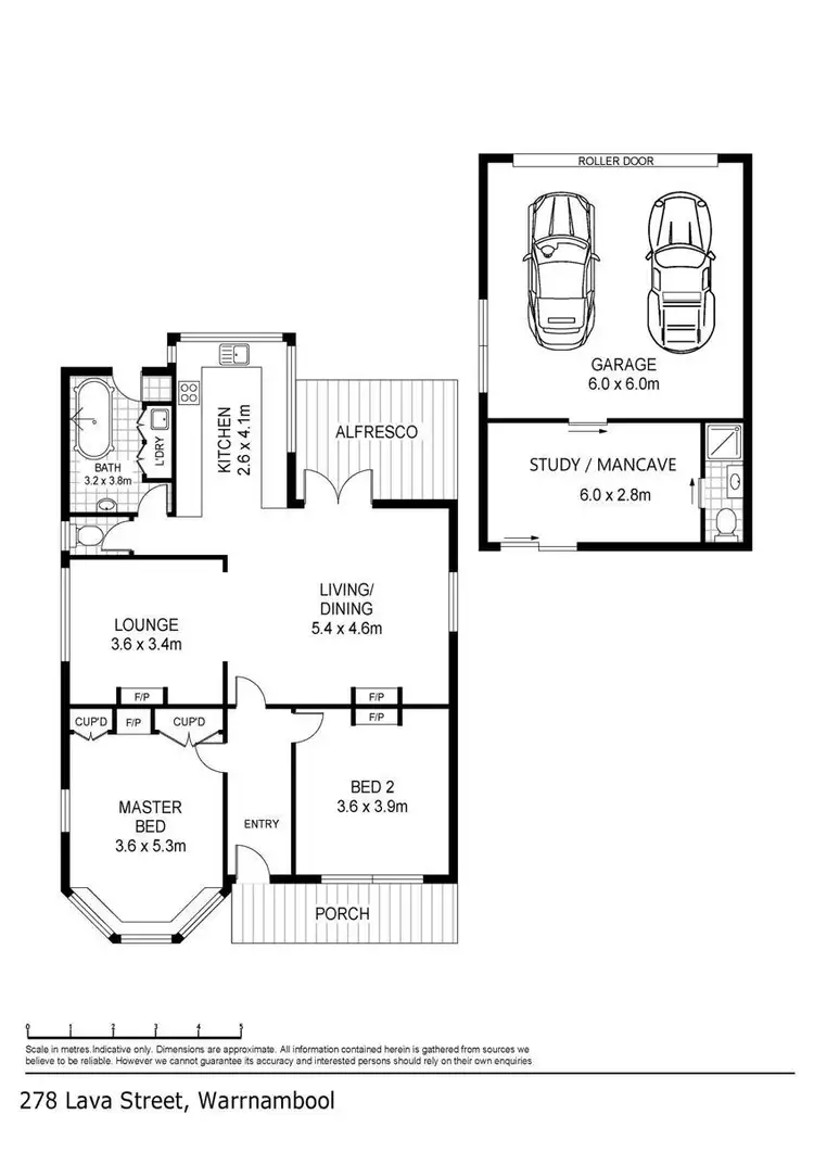 Floorplan of Homely house listing, 278 Lava Street, Warrnambool VIC 3280
