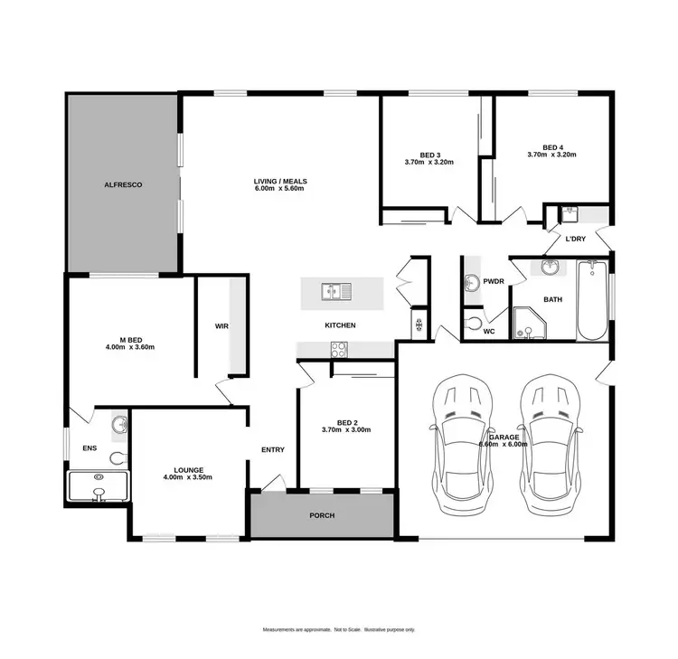 Floorplan of Homely house listing, 16 Gabrielle Court, Lavington NSW 2641