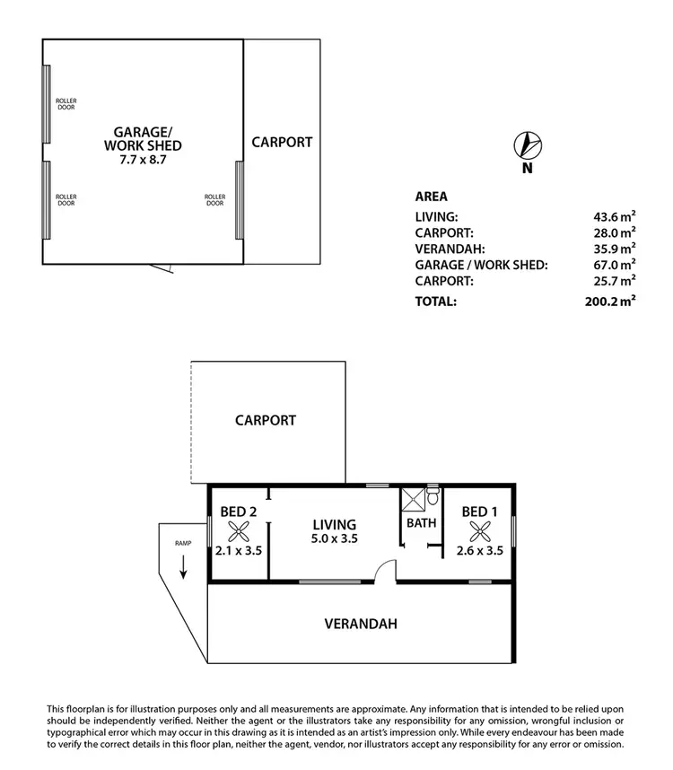 Floorplan of Homely house listing, Lot 3 Kroehns Landing, Nildottie SA 5238