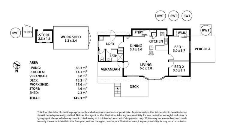 Floorplan of Homely house listing, Shack C & D, Teal Flat SA 5238