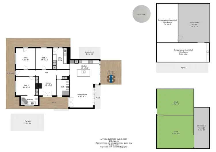 Floorplan of Homely rural property listing, 39 Elgin Road, Beechworth VIC 3747