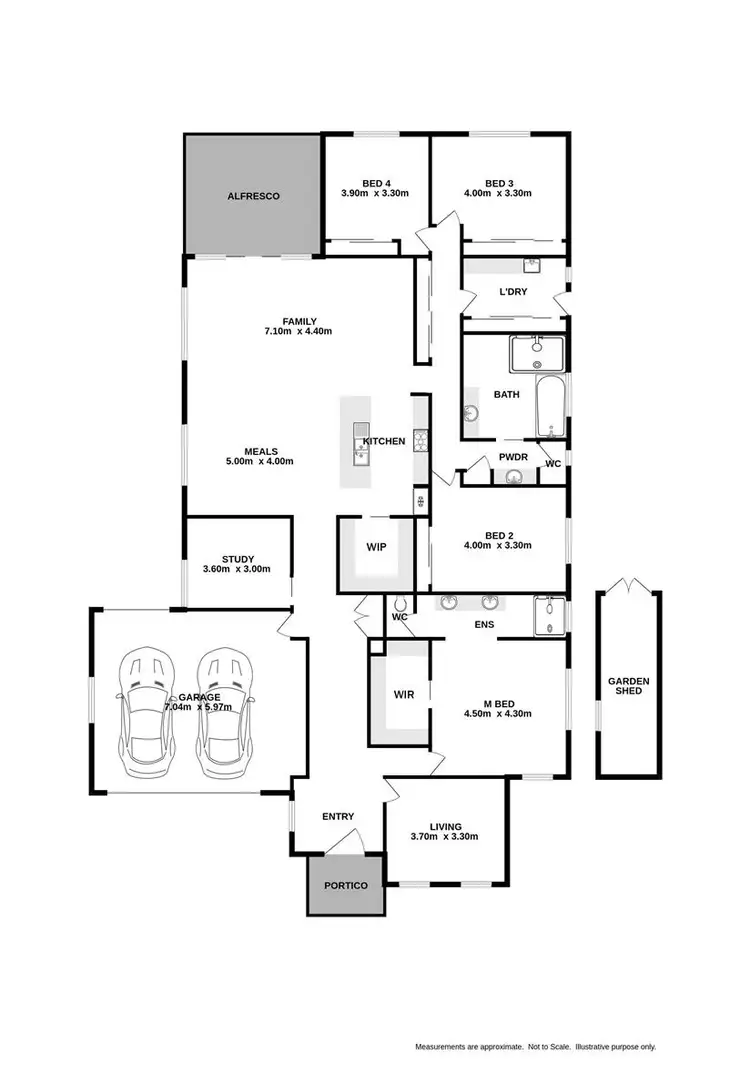 Floorplan of Homely house listing, 54 Wellington Drive, Thurgoona NSW 2640