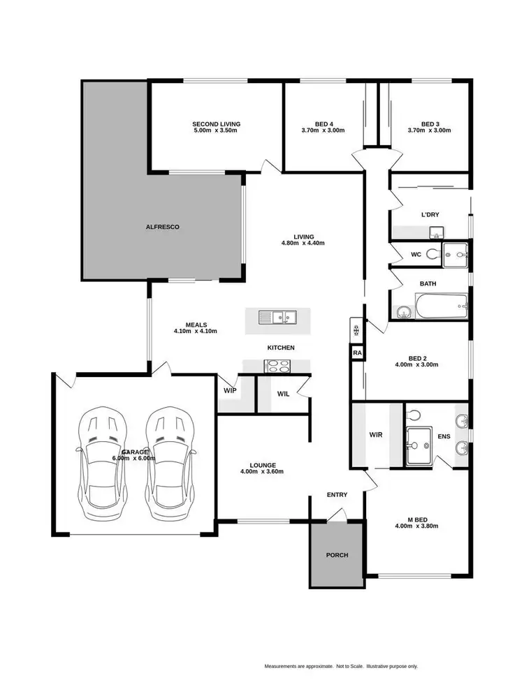 Floorplan of Homely house listing, 9 Watts Way, Tangambalanga VIC 3691