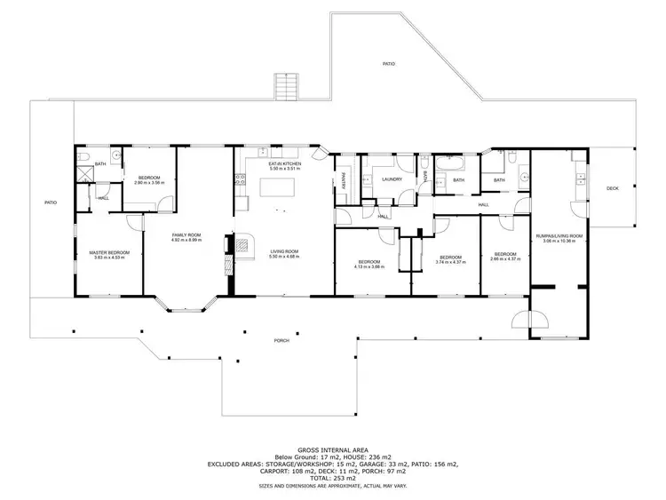 Floorplan of Homely rural property listing, 682 Mahers Road, Bonegilla VIC 3691