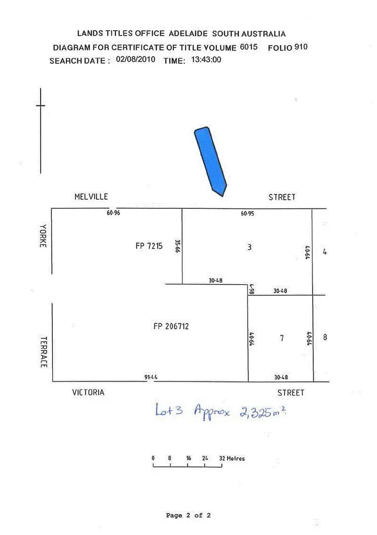 Floorplan of Homely land listing, Lot/3 Melville Street, Yorketown SA 5576