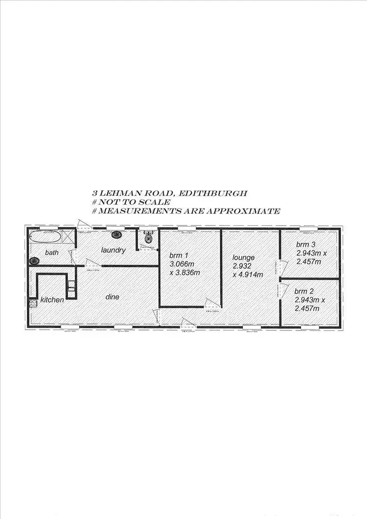 Floorplan of Homely house listing, 3 Lehman Road, Edithburgh SA 5583