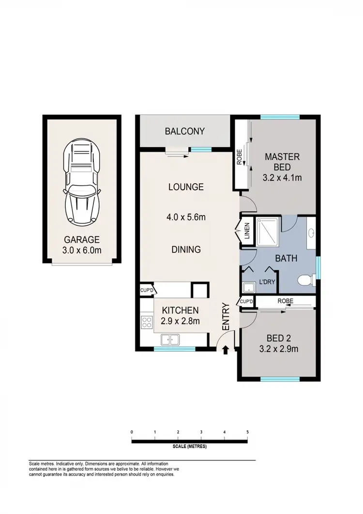 Floorplan of Homely unit listing, Address available on request